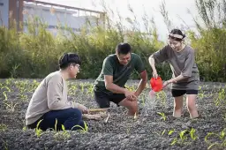 宜大綠行動～永續發報．拔得頭籌．生態為本．百年為榮