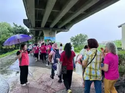 運動i臺灣～風雨健行行正義，彩繪步道步健康