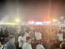 頭城煙火節熱力登場．吸引萬人湧入．點亮秋夜天空