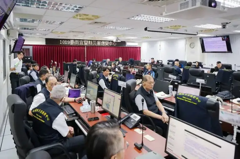 豪雨襲蘭陽．宜蘭總動員．全民保平安