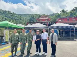 軍民同心白米傳情～建設公司獻心意．後備軍人添士氣