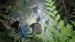 夜困西馬縫山．警消緊急搜救．四人平安返家