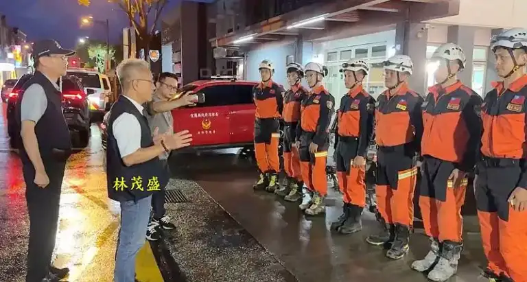 「樺加沙」颱風肆虐～馬太鞍溪潰堤驚魂．宜蘭消防傍晚馳援花蓮
