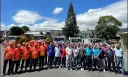 頭城出動抓斗車山貓～協助花蓮光復鄉復建