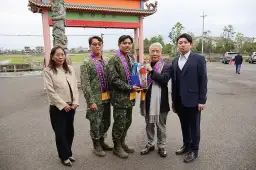 大台北國際建設捐贈1500斤白米～挺後備旅展現企業敬軍精神