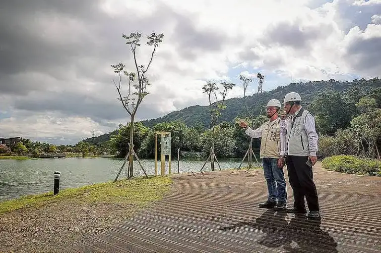 大湖風景區建設加速．預計明年八月開放