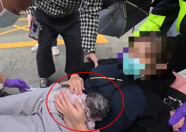 宜蘭孕婦路邊急產驚險一刻．緊急接生不慌亂．母嬰平安最心安【影音新聞】