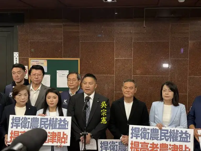 吳宗憲關注農民退休保障．同時啟動「宜蘭走新路」行動