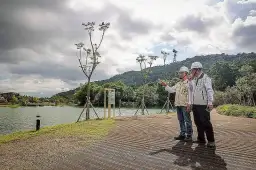 大湖風景區建設加速．預計明年八月開放