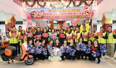 羅東元旦升旗～迎曙光．走新春．愛街景．顧健康