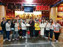 1.	獅城來訪結善緣，聖清迎賓情誼深