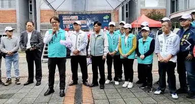 冬山元旦升旗～清晨升國旗．新年走健康【影音新聞】