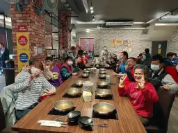 火鍋暖胃也暖心．在地企業多年陪伴蘭智孩子歲末團圓