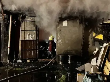 冬山住宅深夜火警～屋主自行脫困幸無傷亡