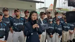 黃雯如力挺員山基層體育．串聯企業資源助攻球隊