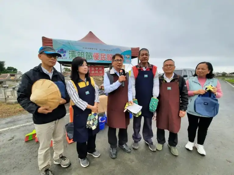 五結鄉清明便民服務啟動～納骨堂預計7月完工