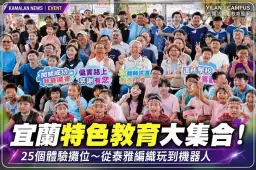 宜蘭特色教育大集合！25個體驗攤位～從泰雅編織玩到機器人