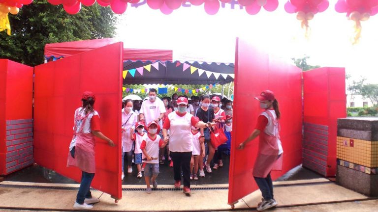 開學囉！羅東鎮立幼兒園迎新設闖關遊戲 降低新生幼兒恐懼感【 影音新聞 】