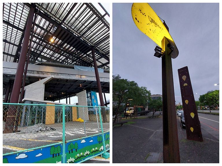 耐候鋼不耐候．陳鴻禧刪預算． 議長追責任【影音新聞】