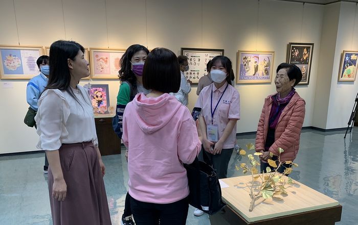 宜蘭高中美術班成果～文化中心展出