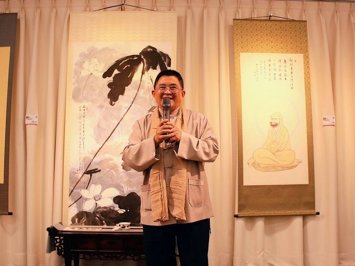 禪心～吳大仁書畫雕刻展．城東畫廊展至月底