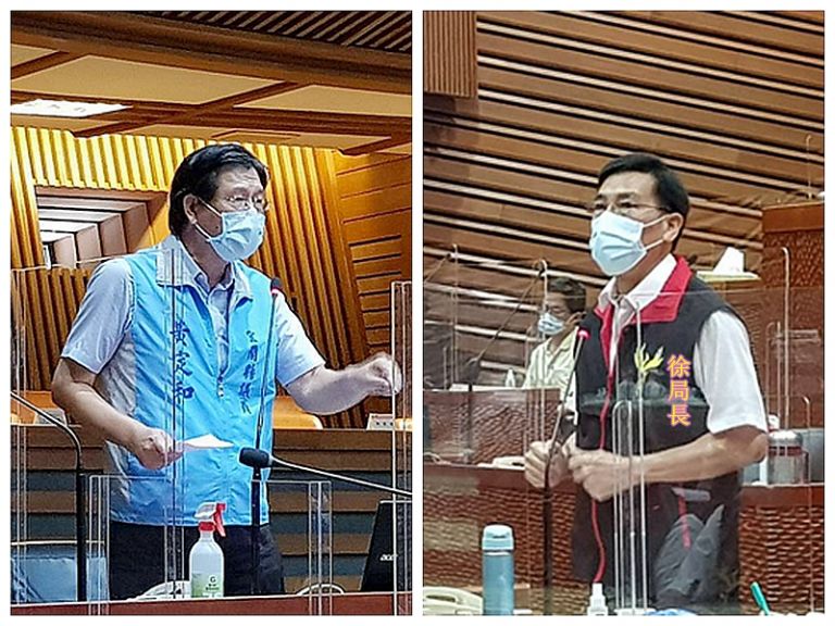 2套消防衣宜縣百分比是零．黃定和議員批消防署打壓