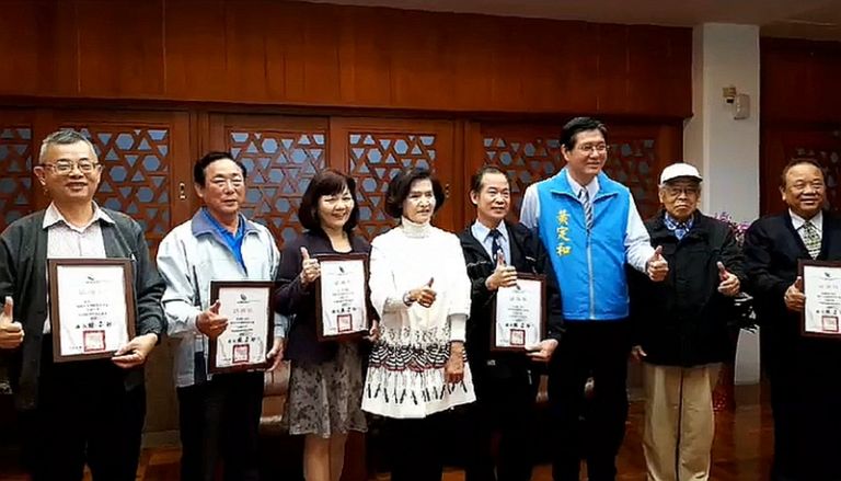 勞資爭議調解人．全國表揚20人．宜蘭佔了6 人