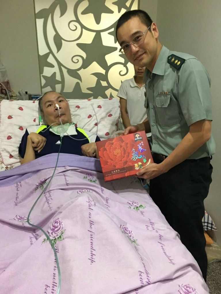 宜蘭縣後指部真溫馨 賀端午並關懷傷殘官兵