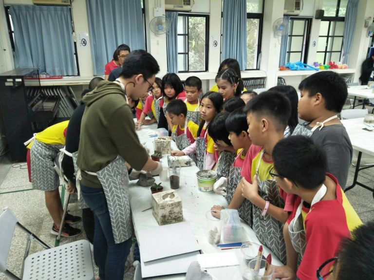 水泥手作工作坊 顛覆小朋友對水泥的刻板印象