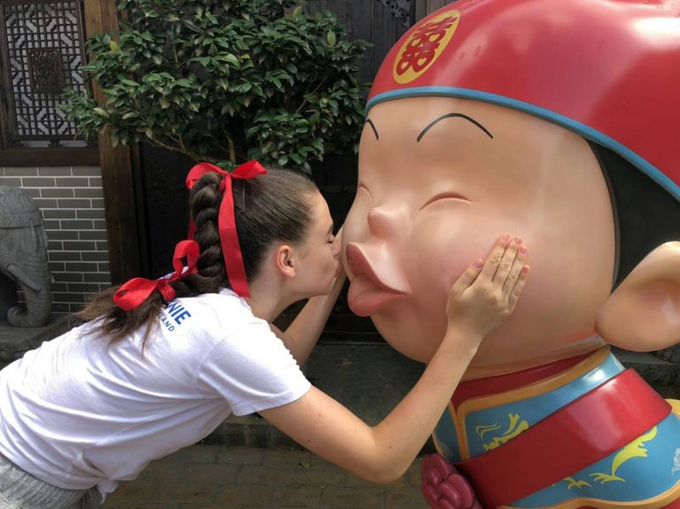 宜蘭牛舌餅好神奇 波蘭「索柯洛夫民俗歌舞團」新體驗