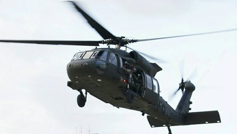 空軍救護隊黑鷹直升機失事 國防部派駐軍特戰急搜中