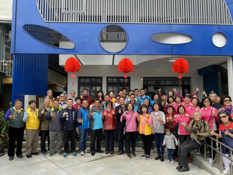 羅東仁德社區中心落成啟用   搓紅圓慶入厝好彩頭