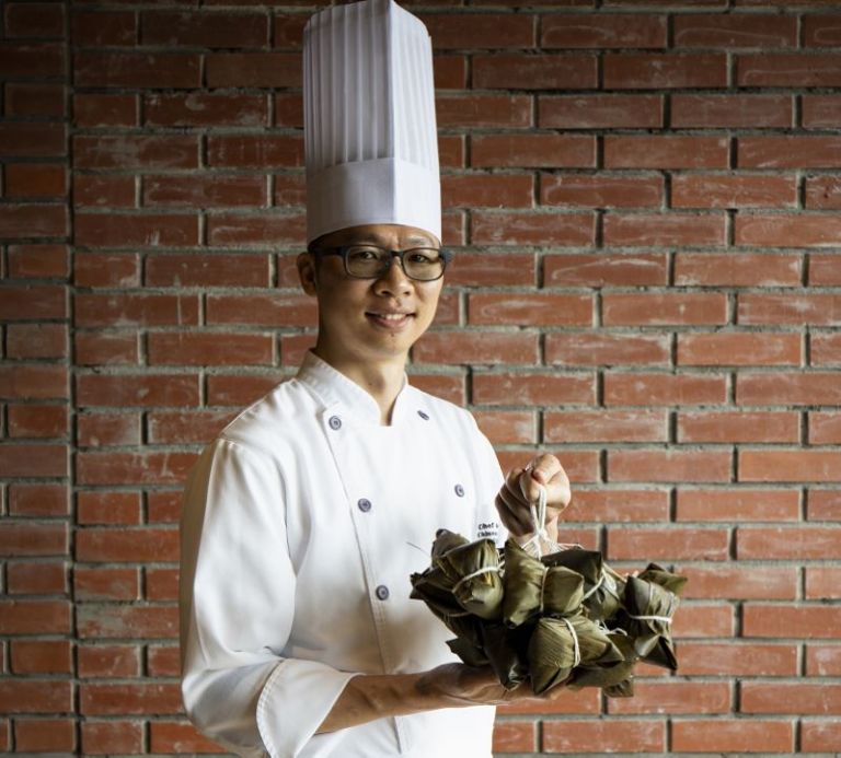 傳藝老爺行旅端午節推出宜蘭道地食材麻油松阪珍豬粽