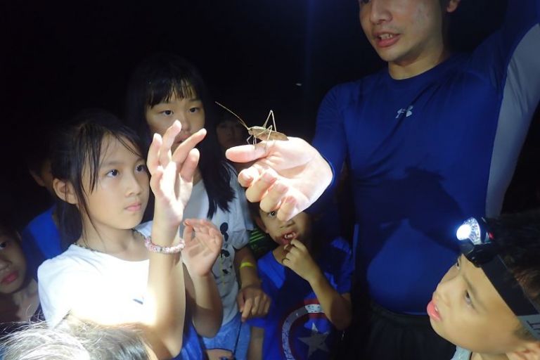 讓小朋友接近大自然 羅東自然教育中心展開戶外教學