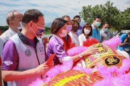 祭江除疫共祈福 冬山河水上運動訓練基地啟用