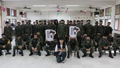 「不貪財、不輕信、要求證」強化反詐觀念 陸軍弟兄一起來