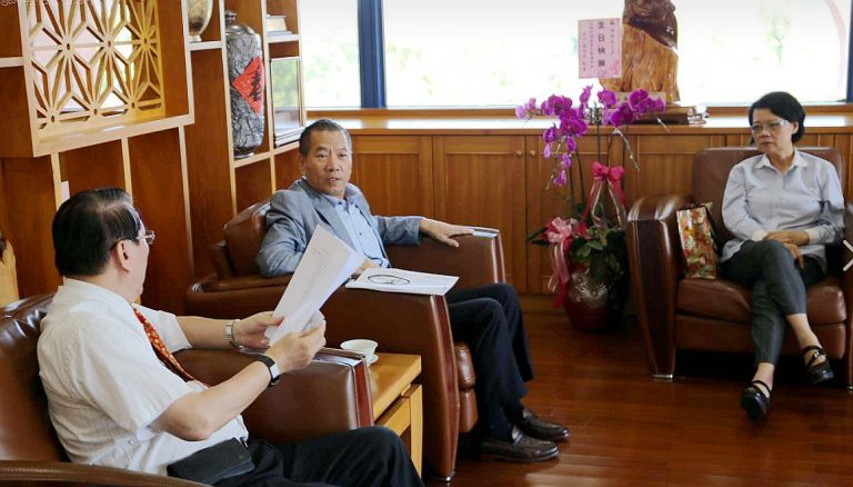 清華大學落跑   陳文昌議長向監委表達不滿