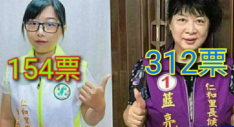 羅東鎮仁和里長補選 無黨籍藍亮如勝出