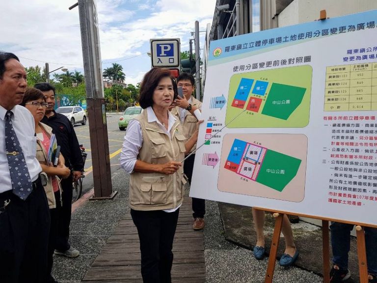 林姿妙變賣鎮產土地 羅東鎮公所提出說明是讓售非標售
