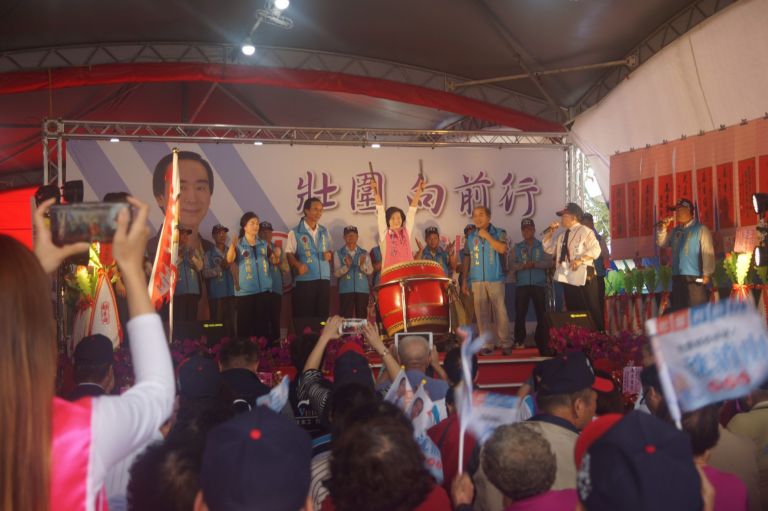 沈清山競選總部成立  林姿妙親自擂動戰鼓【影音新聞】