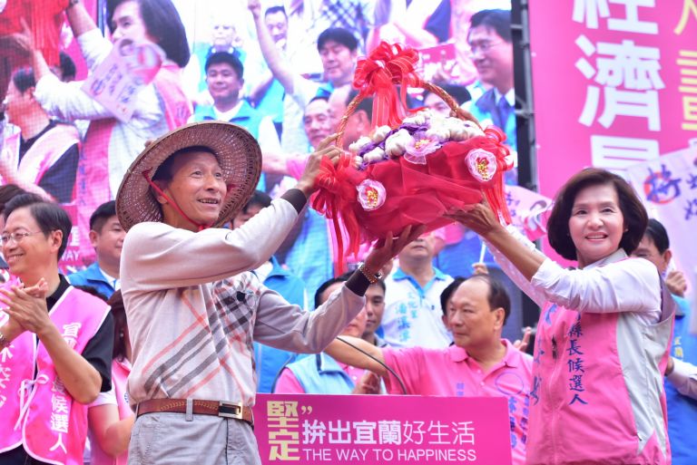 林姿妙溪北競選總部成立     數千位支持者到場力挺祝賀