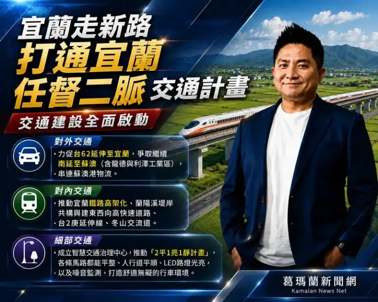 吳宗憲談高鐵延伸宜蘭～主張資訊公開打造交通完整路網