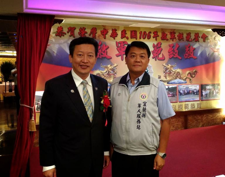 宜蘭敬軍楷模楊杰    獲蔡總統授獎表揚