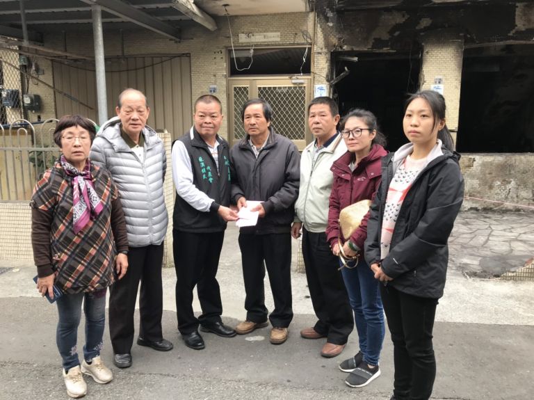 蘇澳火災戶情境堪憐 鎮代會主席歐進義發動各界樂捐