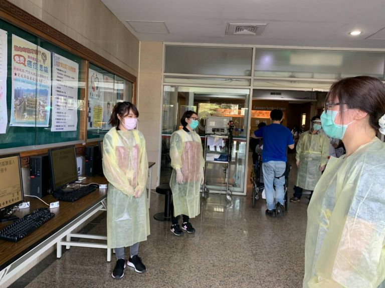 宜蘭強化防疫力道 羅東聖母醫院嚴格門禁管制