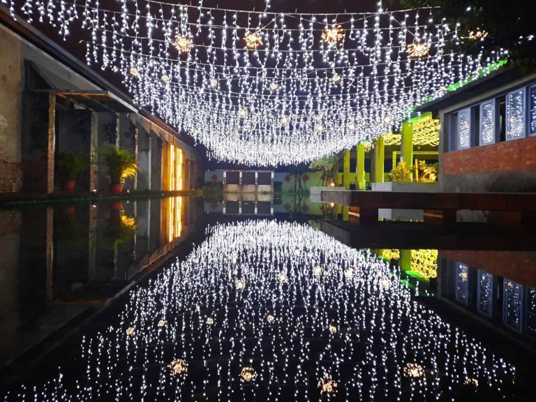 中興文創越夜越美麗 光雕投影輝映曼妙光影【影音新聞】