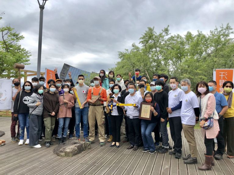 蘭博烏石港驛站旁「茶屋構築創意展」空間美學茗茶趣 展期至六月底