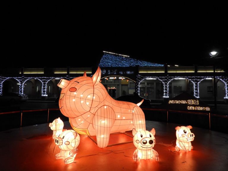 「諸事如意」慶吉祥 頭城鎮春節街景賀新年