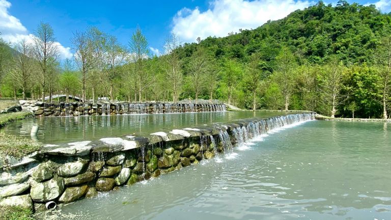 治洪保水工程階梯式農塘「三層坪」 宜蘭新秘景