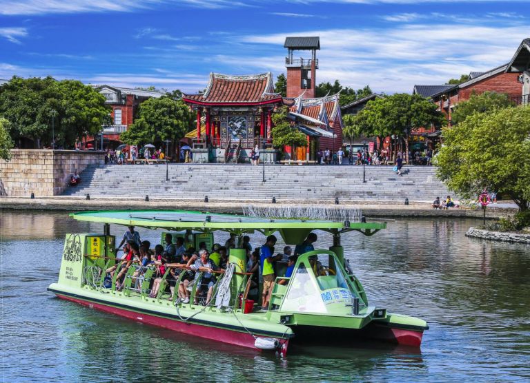 冬山河綠色河道航運及親水公園溫泉 宜蘭未來觀光新賣點